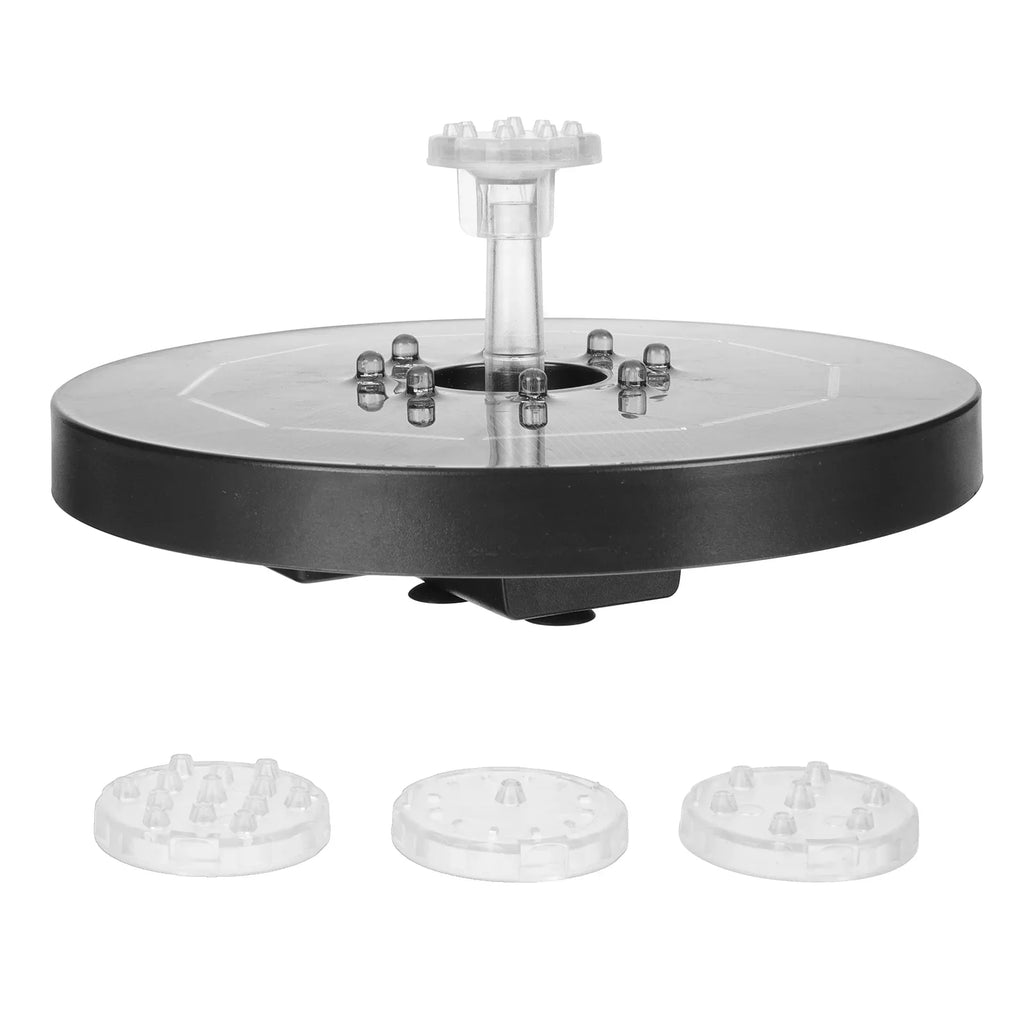 of Fountain Fountain Pond with Solar 1 LED Light Creative Outdoor Fountain Guichaokj set