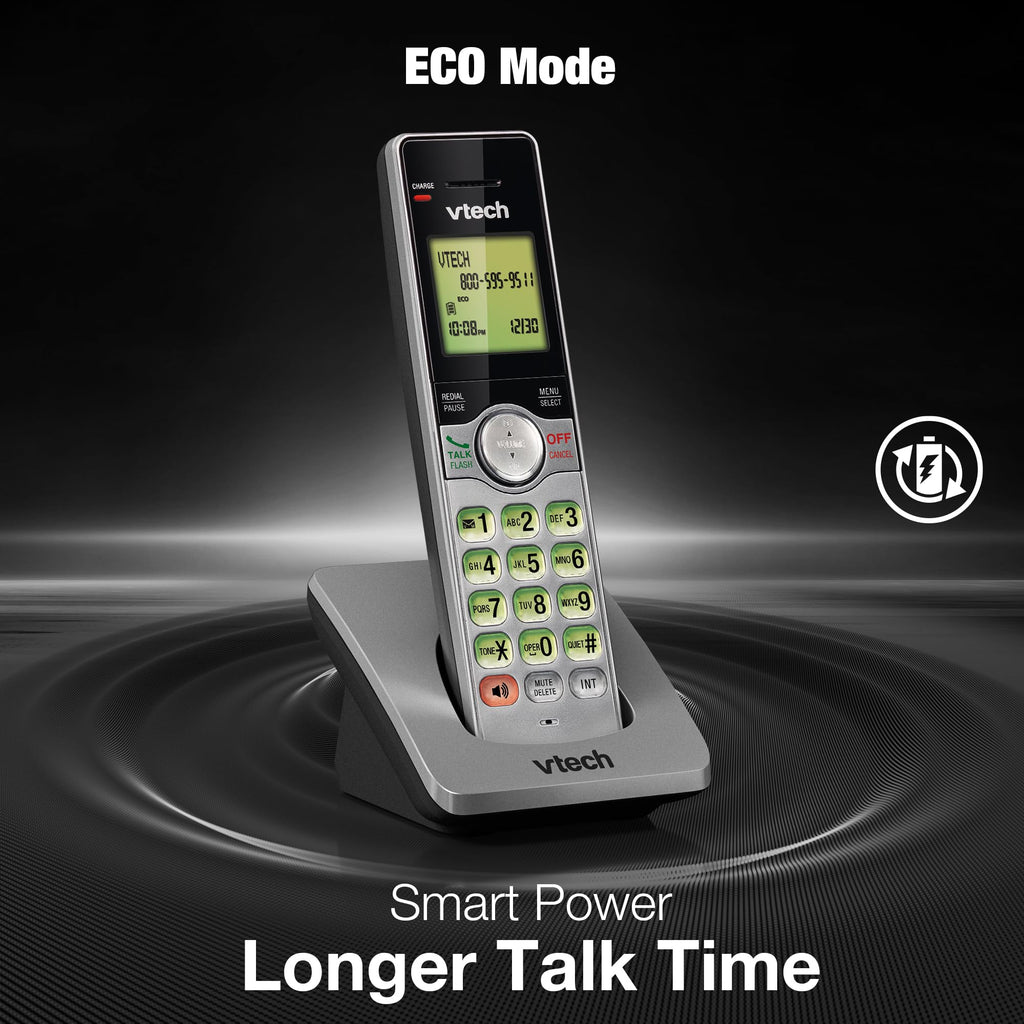 VTech CS6529-4B 4-Handset Cordless Phone with Answering Machine, Caller ID/Call Waiting, DECT 6.0 System, Wall Mountable