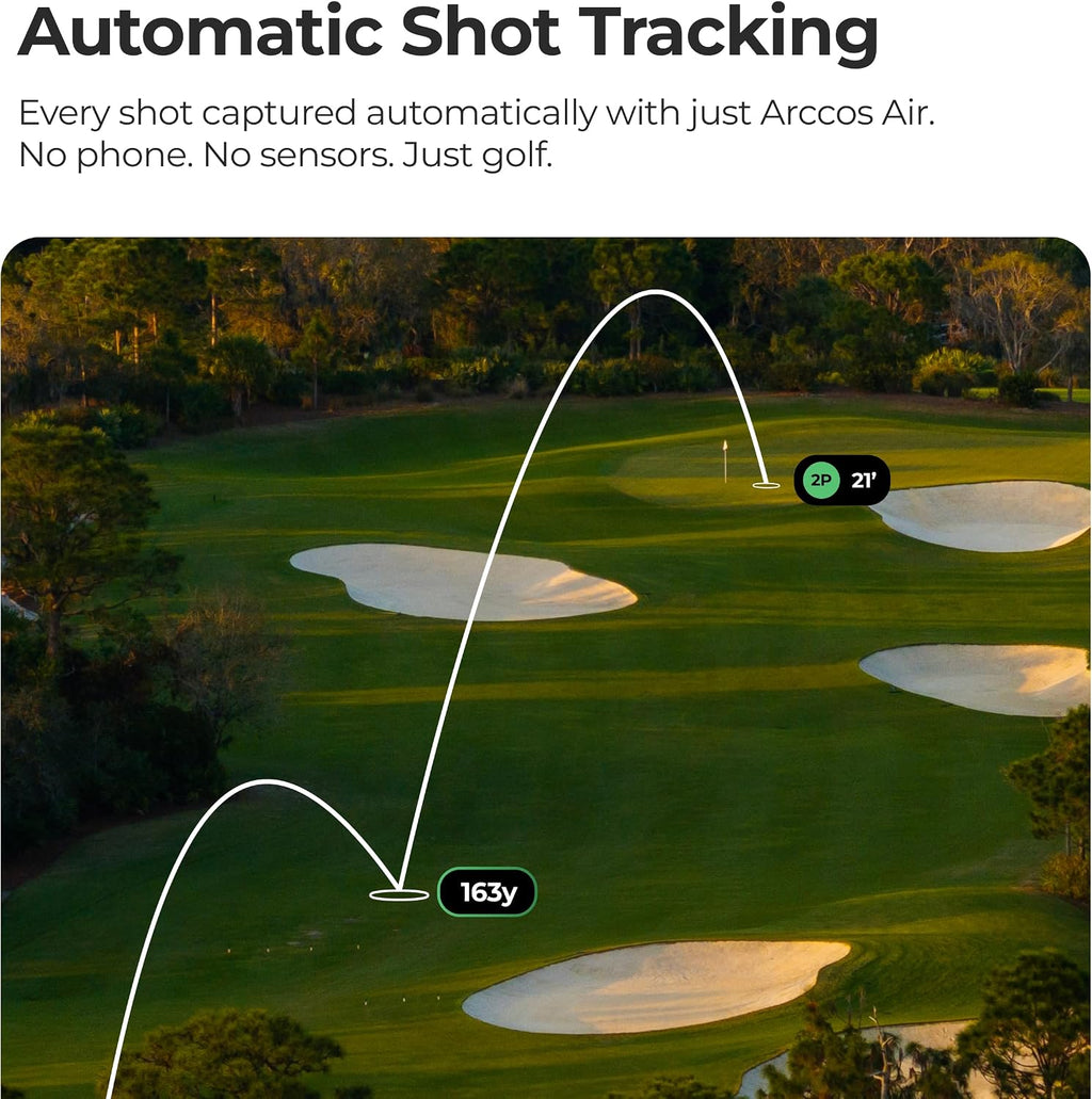 Arccos Air + Smart Laser AI Rangefinder Bundle