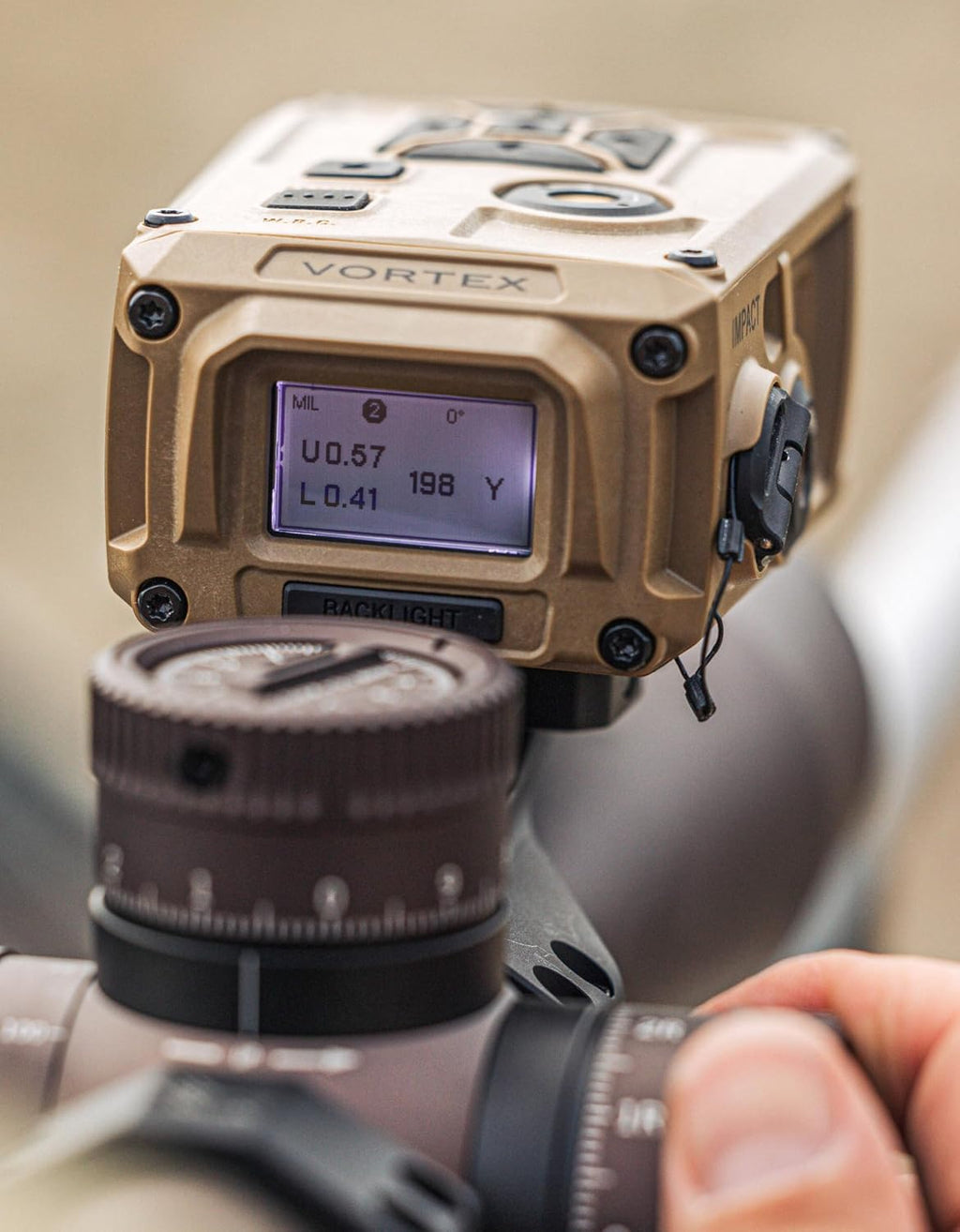 Vortex Impact 4000 Ballistic Rail-Mounted Laser Rangefinder