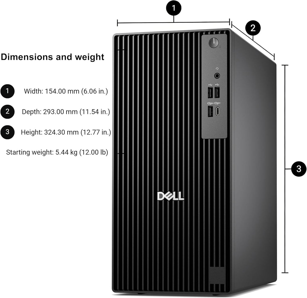 Dell Desktop Computers, Intel 20-Core i7-14700, 16GB DDR5 RAM, 1TB PCIe SSD