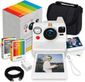 Polaroid Now Generation 3 i-Type Camera in Pebble White + 16 Film Bundle