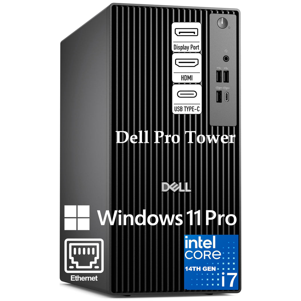 Dell Desktop Computers, Intel 20-Core i7-14700, 16GB DDR5 RAM, 1TB PCIe SSD