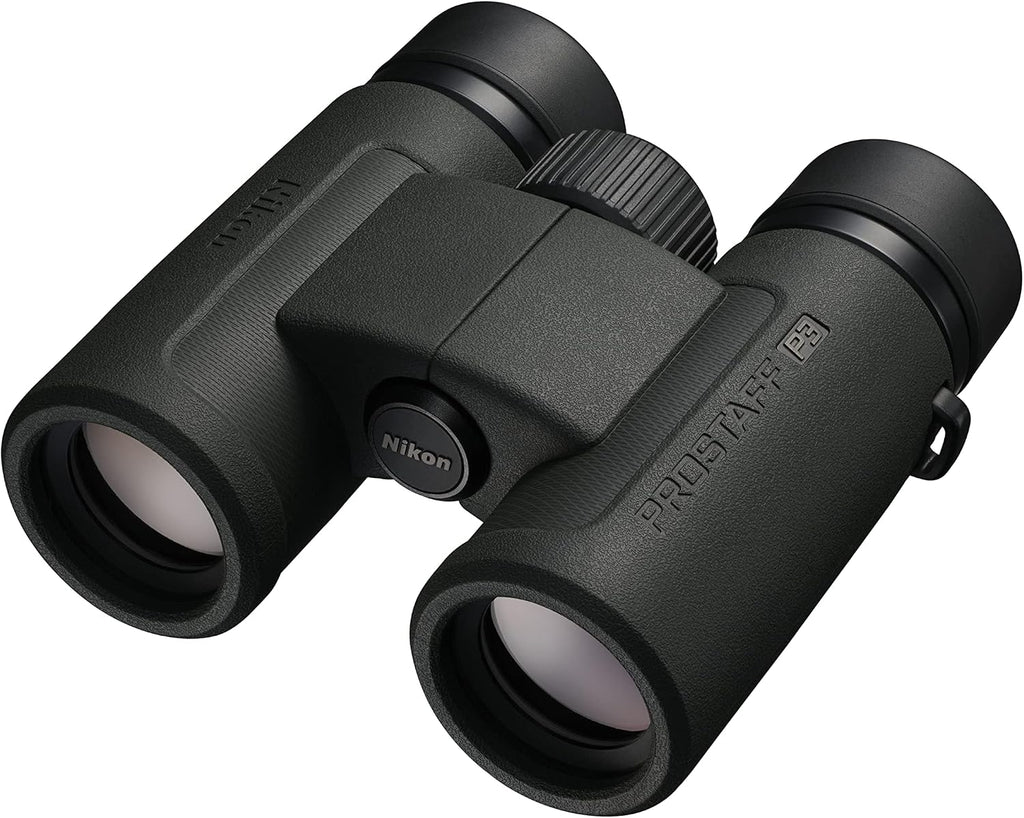 Nikon PROSTAFF P3 10x30 Binocular | Waterproof, fogproof, rubber-armored compact Binocular, wide field of view & long eye relief | Official Nikon USA Model