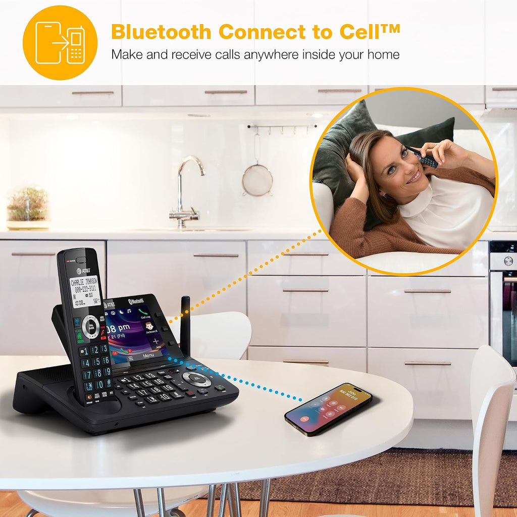 AT&T DLP73390 3-Handset DECT 6.0 Cordless Phone with Answering Machine