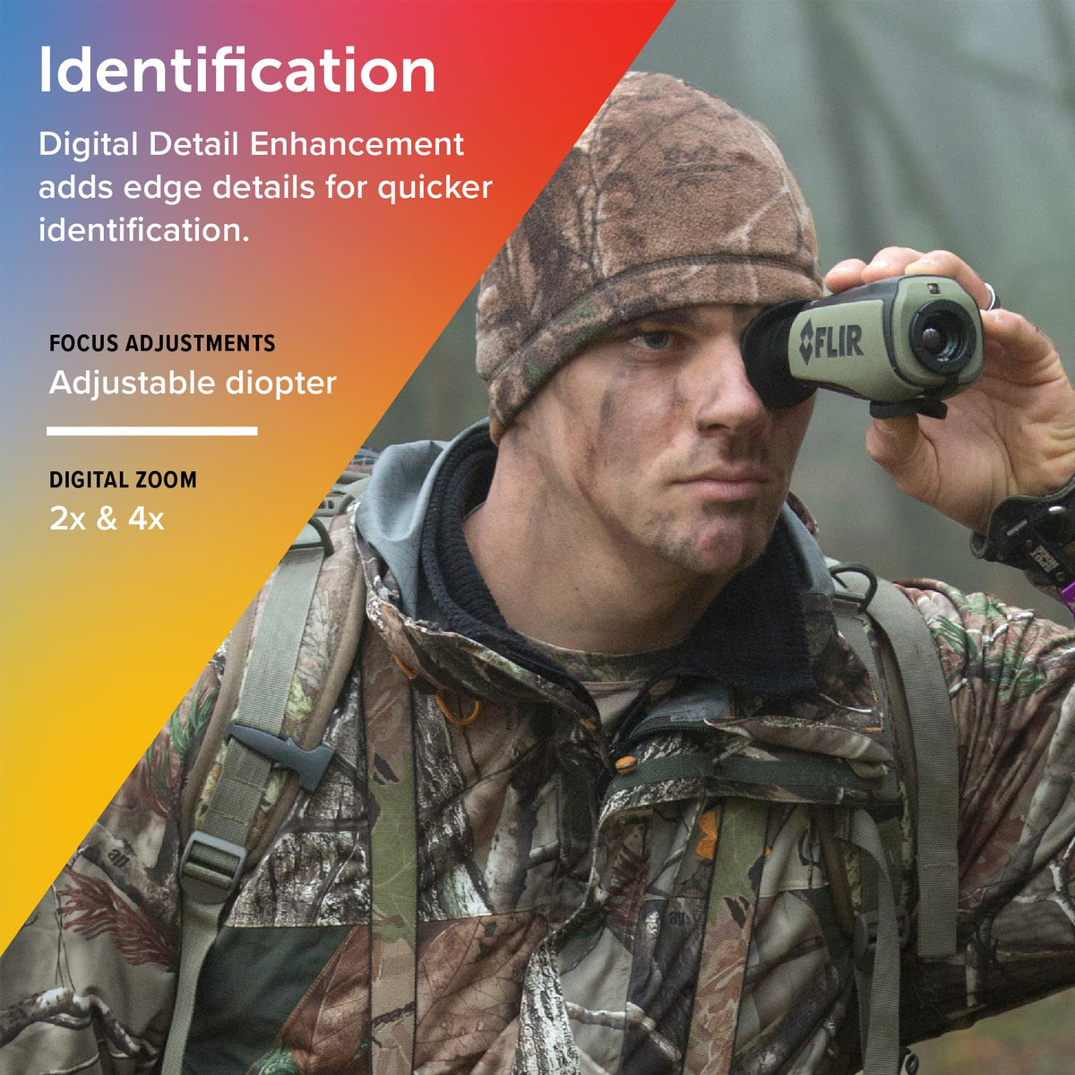 FLIR Scout TKx - Compact Infrared/Thermal Imaging Monocular for Wildlife Viewing, Hunting & Outdoor
