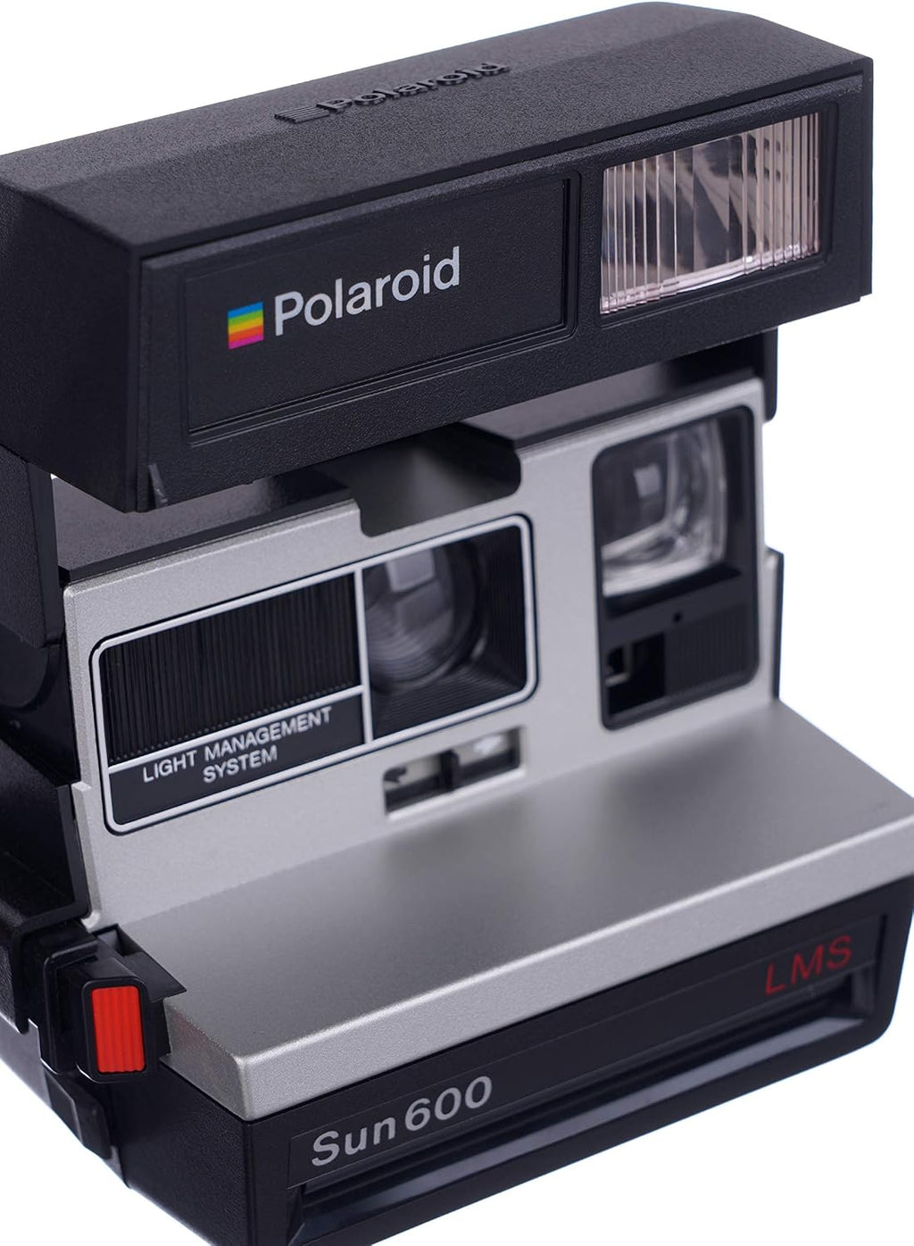 Polaroid 600 Sun600 LMS Instant Film Camera, Silver and Black (Renewed)