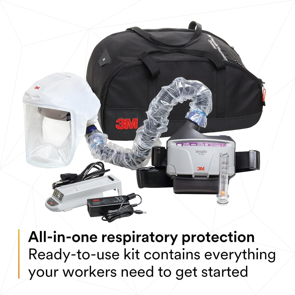 3M PAPR Respirator System, Healthcare, M/L Headcover, NIOSH, Lightweight