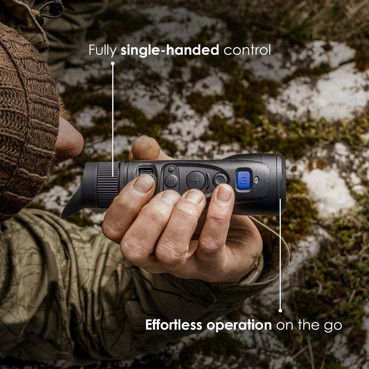 Pulsar Oryx LRF XG35 Thermal Monocular with Laser Rangefinder