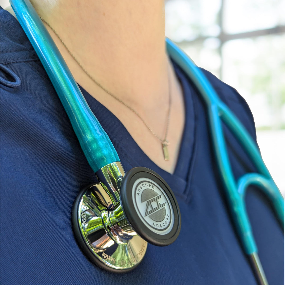 ADC Adscope 601 Convertible Cardiology Stethoscope, AFD Tunable Technology