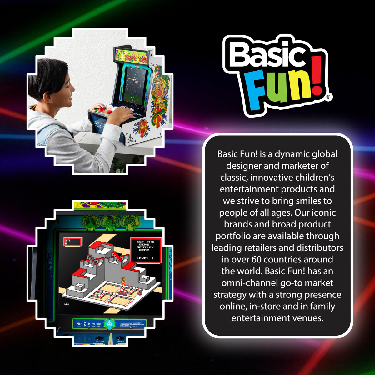 Arcade Classics WWE Counter Series Game Machine with 4 Games