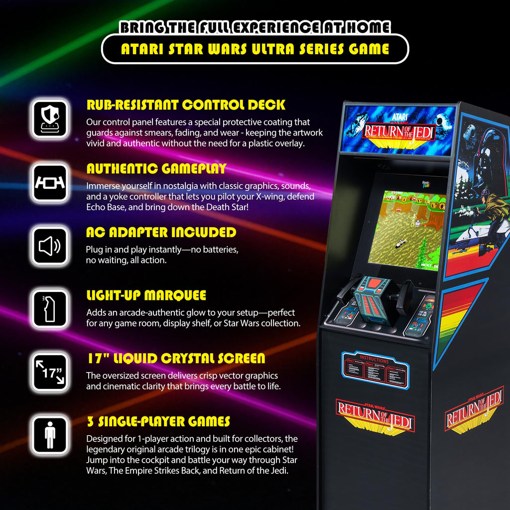 Arcade Classics WWE Ultra Series Game Machine with 5 Games