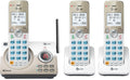 AT&T DL72319 DECT 6.0 3-Handset Cordless Phone for Home with Connect to Cell, Call Blocking, 1.8" Backlit Screen, Big Buttons, intercom, and Unsurpassed Range