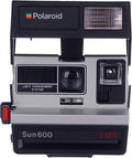 Polaroid 600 Sun600 LMS Instant Film Camera, Silver and Black (Renewed)