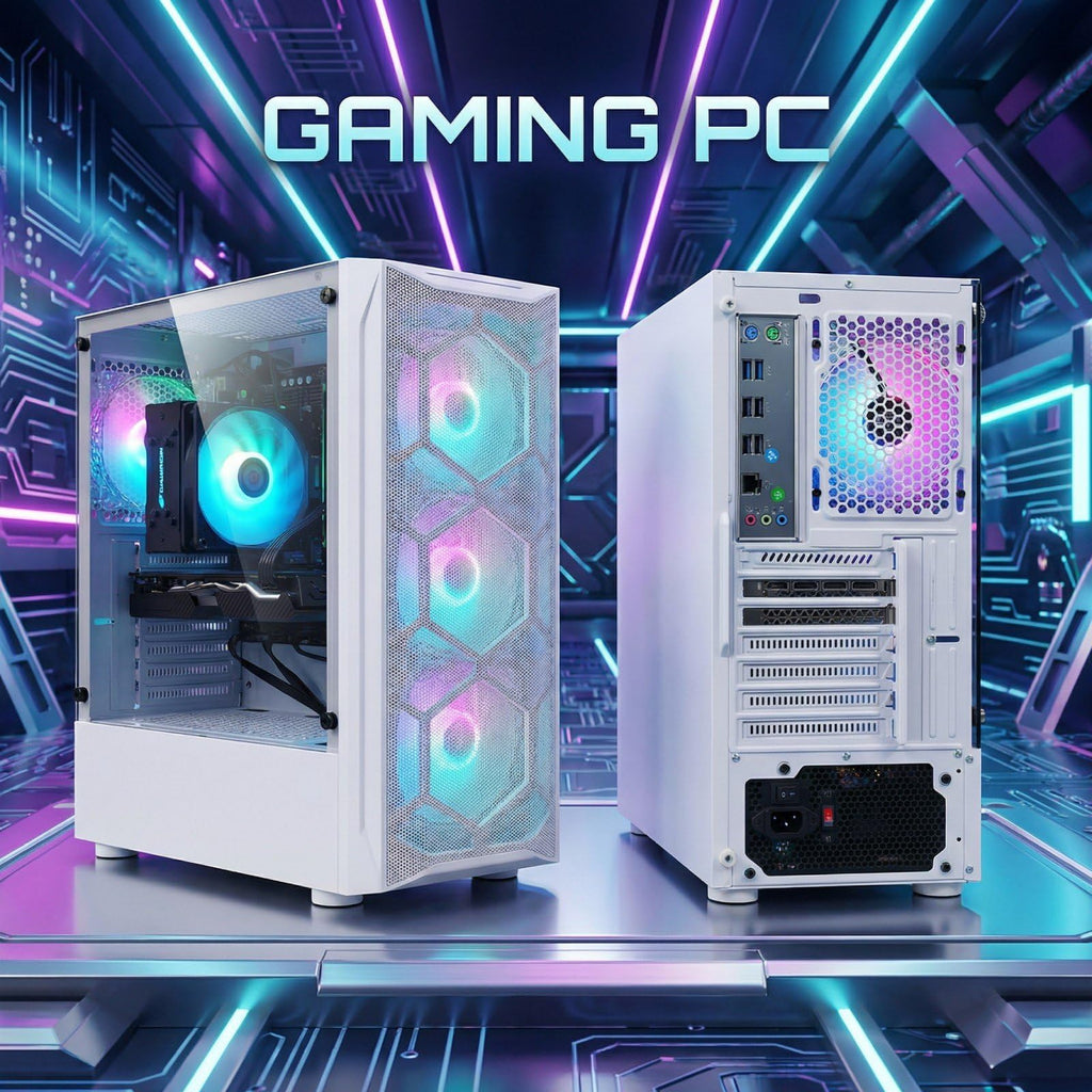STGAubron Gaming PC Desktop,Core I7,RX 580 8G,32G RAM,512G SSD