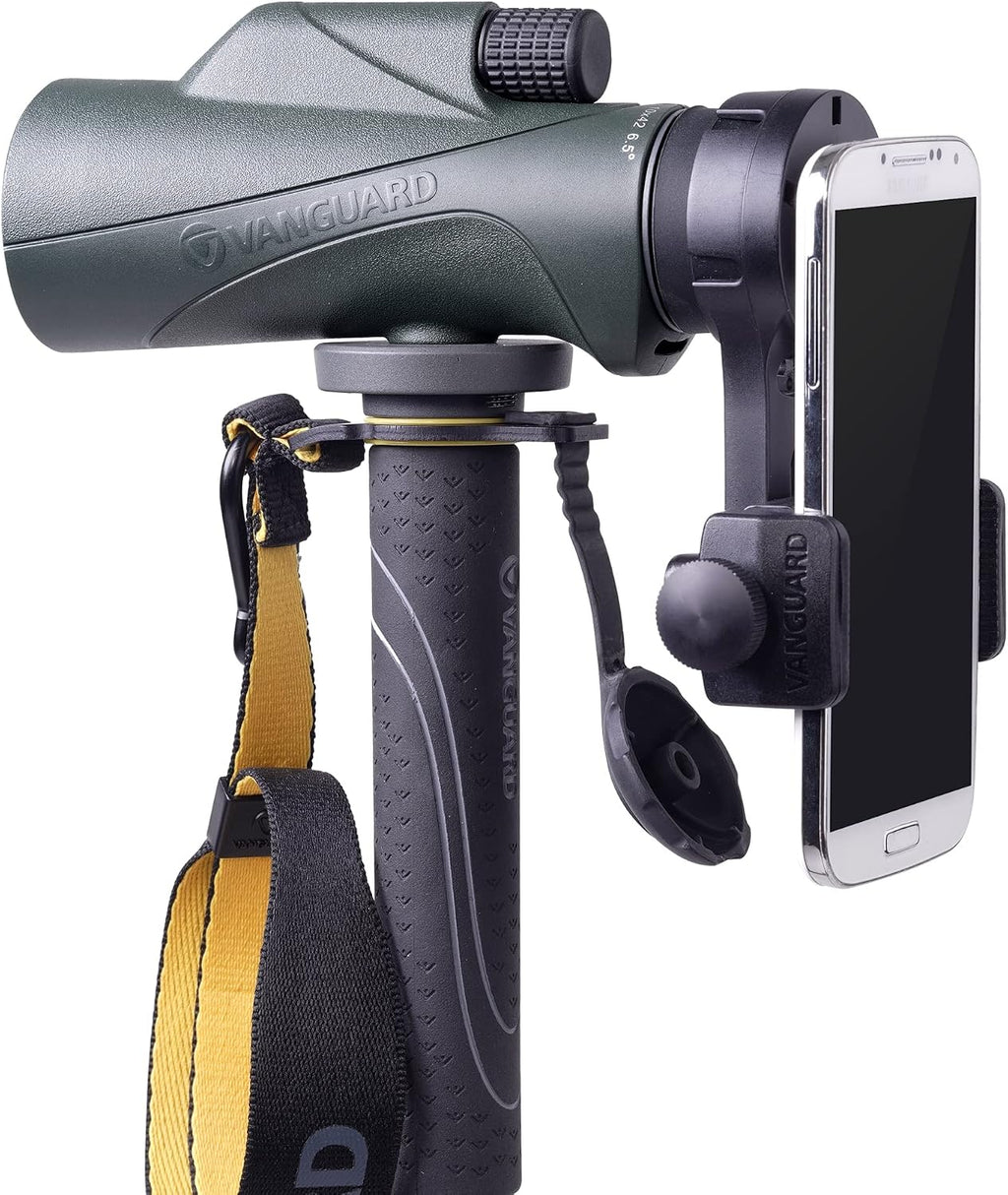 Vanguard VEO HD2 1042M Hoya ED Glass Monocular with Smart Phone Holder and Bluetooth Remote
