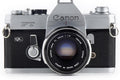 Canon FT-QL 35mm SLR Film Camera with a Canon 50mm FL Lens. (Renewed)
