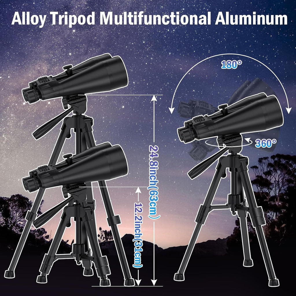 20x80 Astronomy Binoculars for Adults High Powered