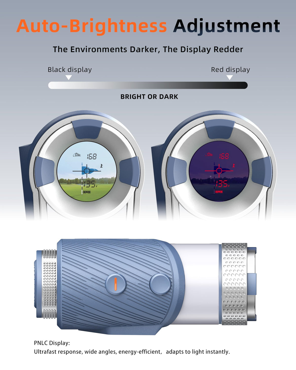 Dormie Golf Rangefinder with Slope,800 Yards Laser Range Finder Golfing,Aluminum Alloy Body,Flag Pole Locking Vibration,Slope Compensation,6X Magnification Rangefinder with Magnet