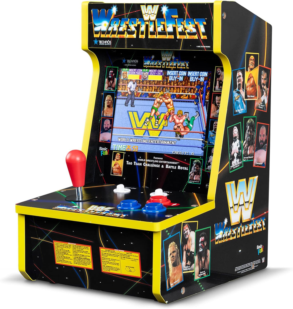 Arcade Classics WWE Counter Series Game Machine with 4 Games