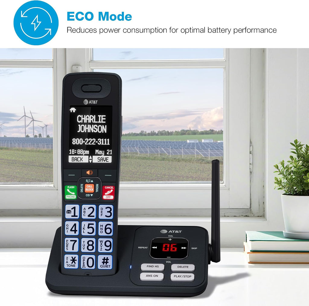 AT&T 3 Handsets Cordless Phone with Answering System â BL108-3