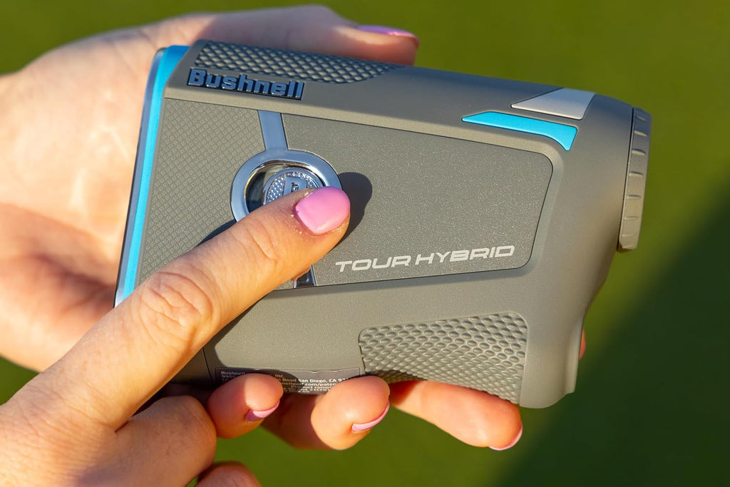 Bushnell Golf Tour Hybrid Laser Rangefinder with Onboard GPS and Slope Compensation with Wearable4U Bundle
