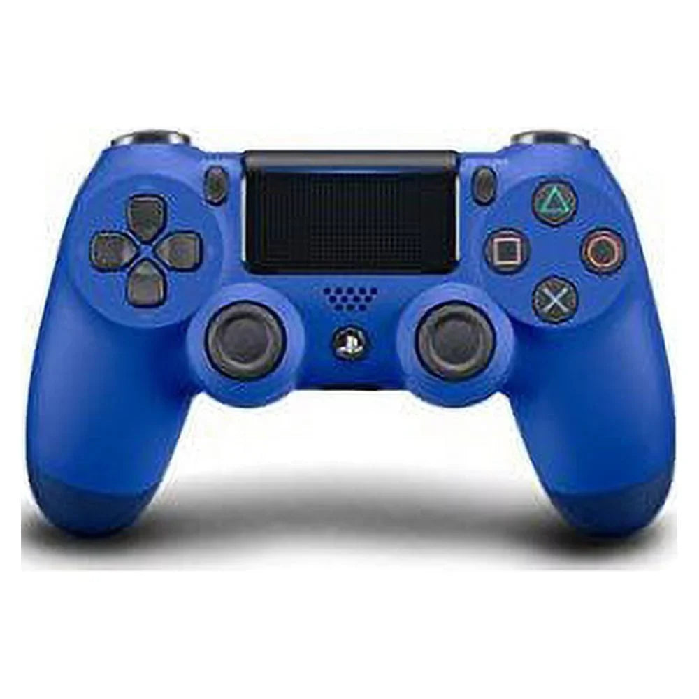 4 (Refurbished) Wireless Dualshock PlayStation Controller PS4 Restored 4 Wave For Blue