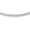 Silver w/2 Necklace Ext 2mm Sterling in Omega inch Styles Chain 925 16 Cubetto