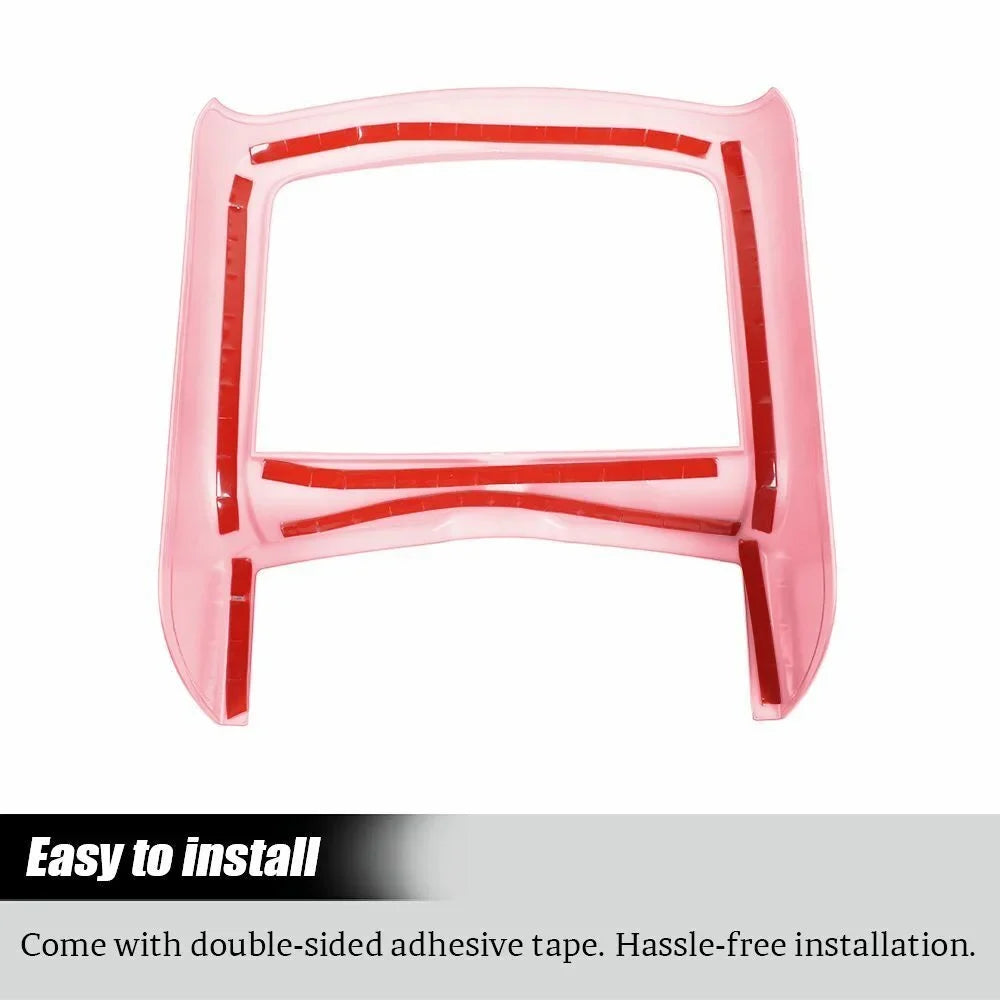 Trim Console Inner Pink Cover Cup Holder Panel Teledu + Central