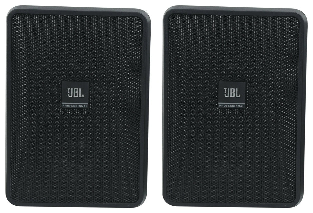 23-1 Control 3" Speakers Wall Indoor/Outdoor Black (6) Amp Commercial 70v JBL +