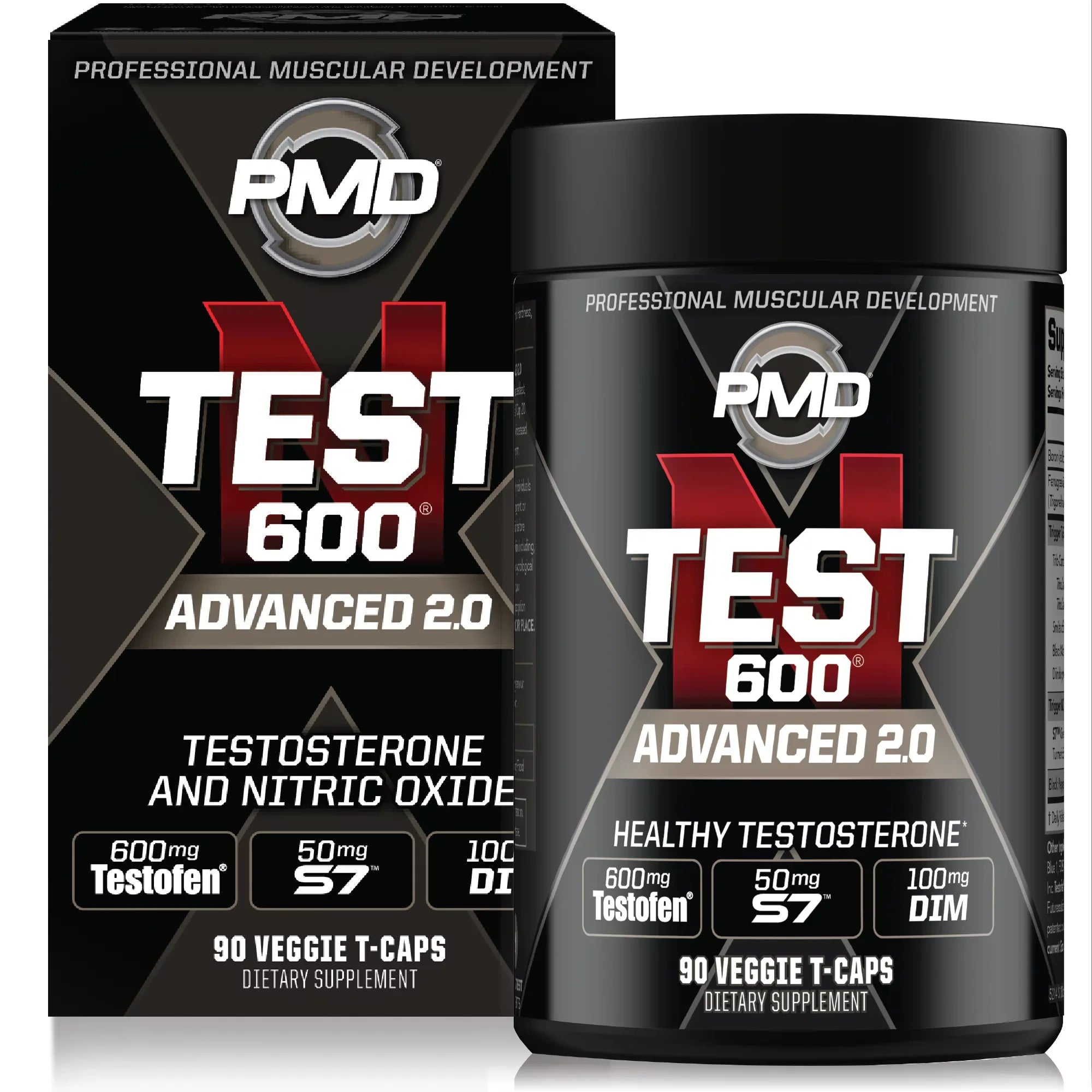 Training Powerful Boost And - Testosterone Testofen Strength Muscle Lean - Bodybuilding Booster - Test Advanced (90 - Sports and And Men 600 Strong Gains N-Test PMD for With Veggie-Caps)) Growth