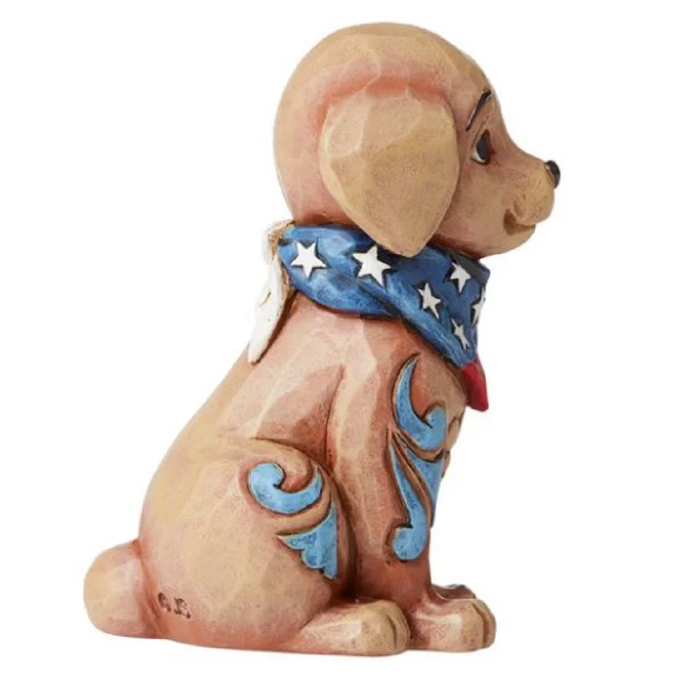 American 6006442 Shore Scarf Mini Jim Puppy Patriotic