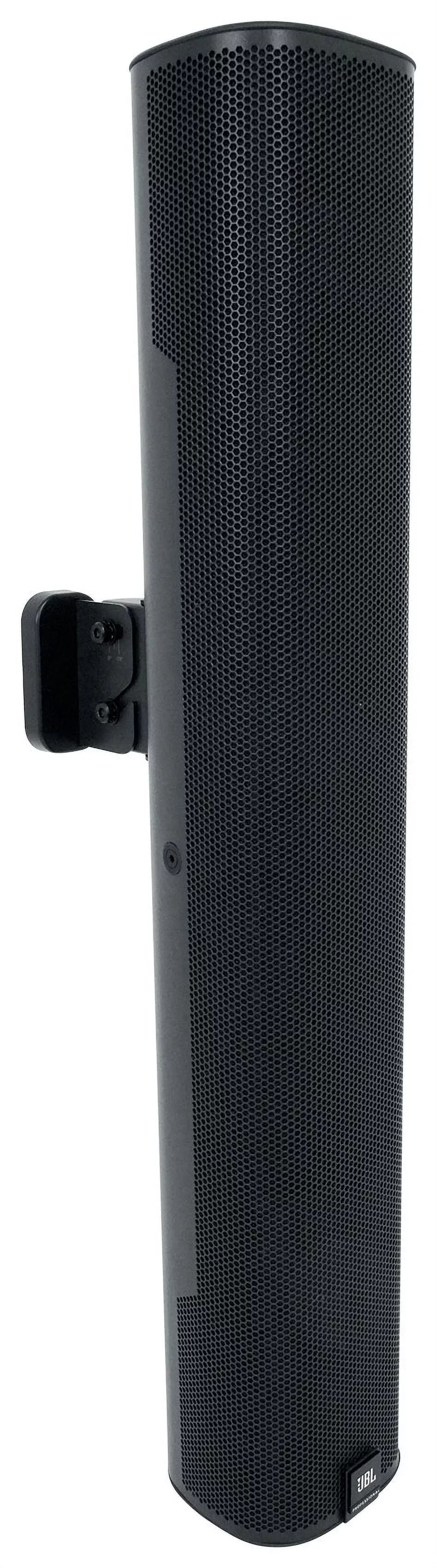 Array Black JBL (4) Commercial Column Speakers+Amp 70V Mount COL600-BK 24" Wall