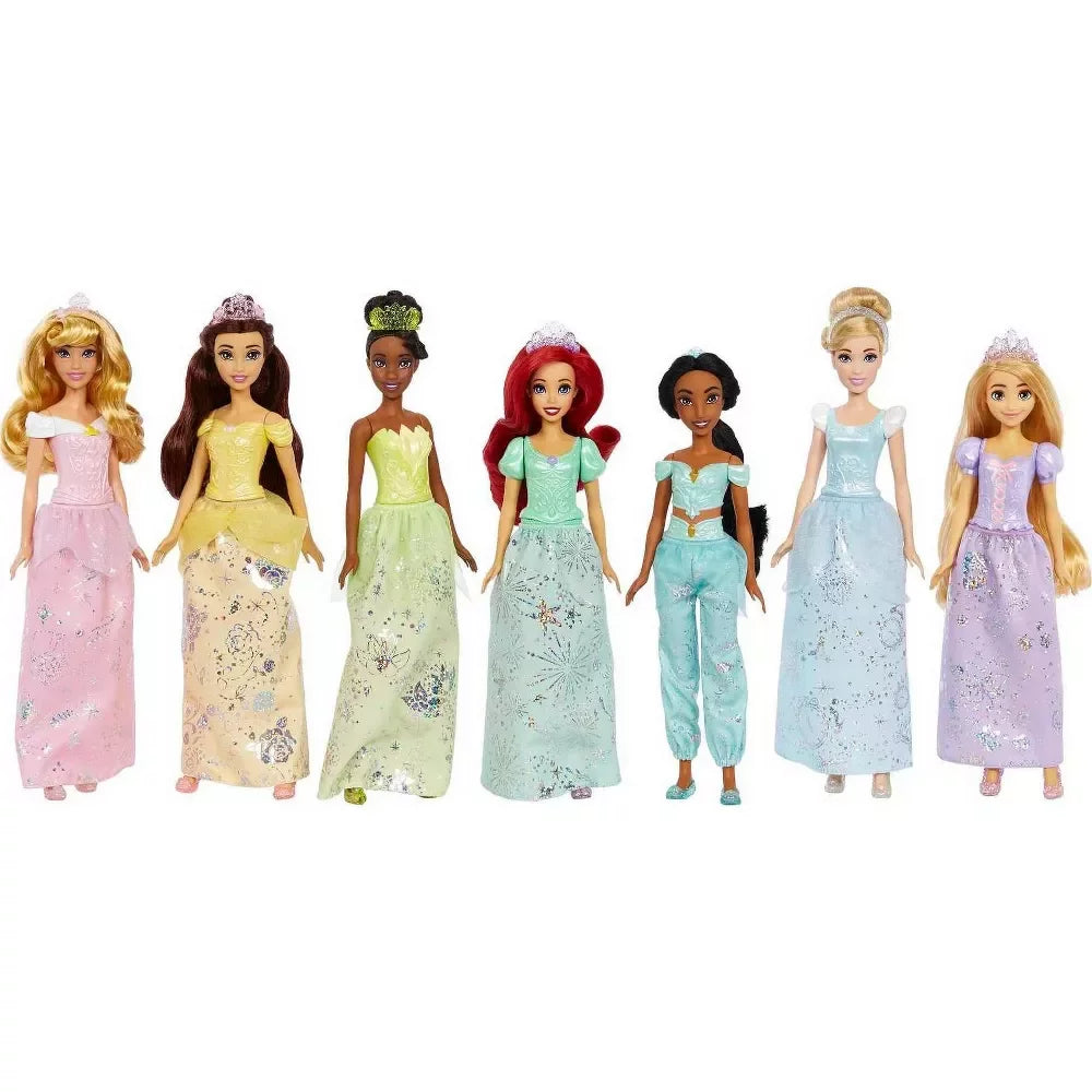 Sparkle Doll Story Disney Set Princess Gift 7-Pk Princess
