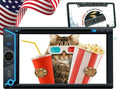 '+License 200W Rear Plate & Android For Touch IOS GPS Link 6.2" Screen Bundle Mirror Cam