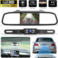 Mirror Backup View Night System Kit Monitor Car Rear Vision + Parking Camera 5"
