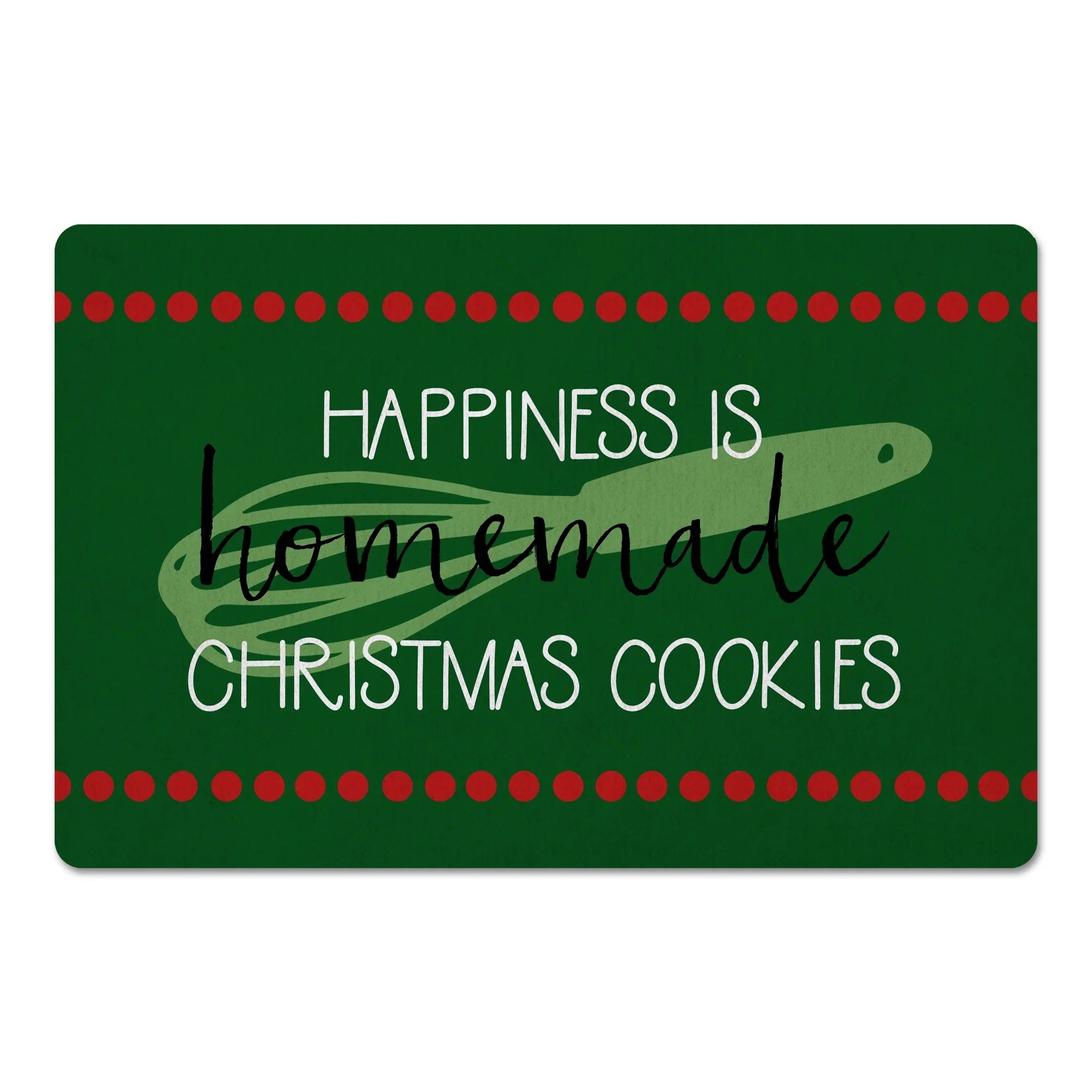 Christmas Cookies Mat 27x18 Homemade Floor Creative Products