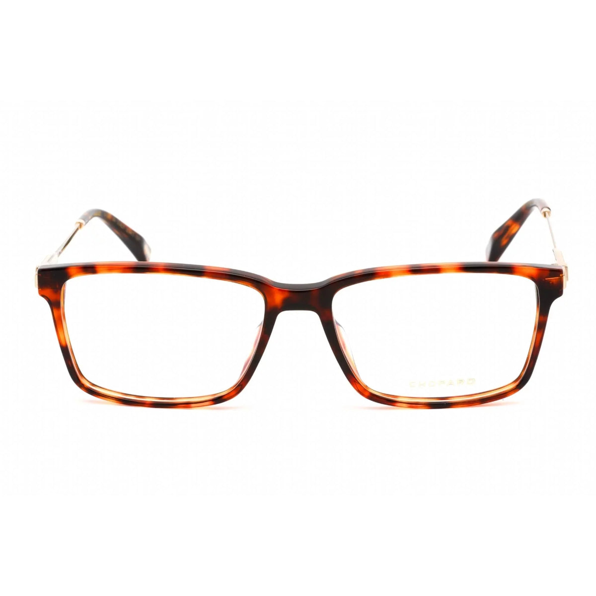 Dark Plastic Men's Eyeglasses VCH308 Chopard Havana Shiny 0722