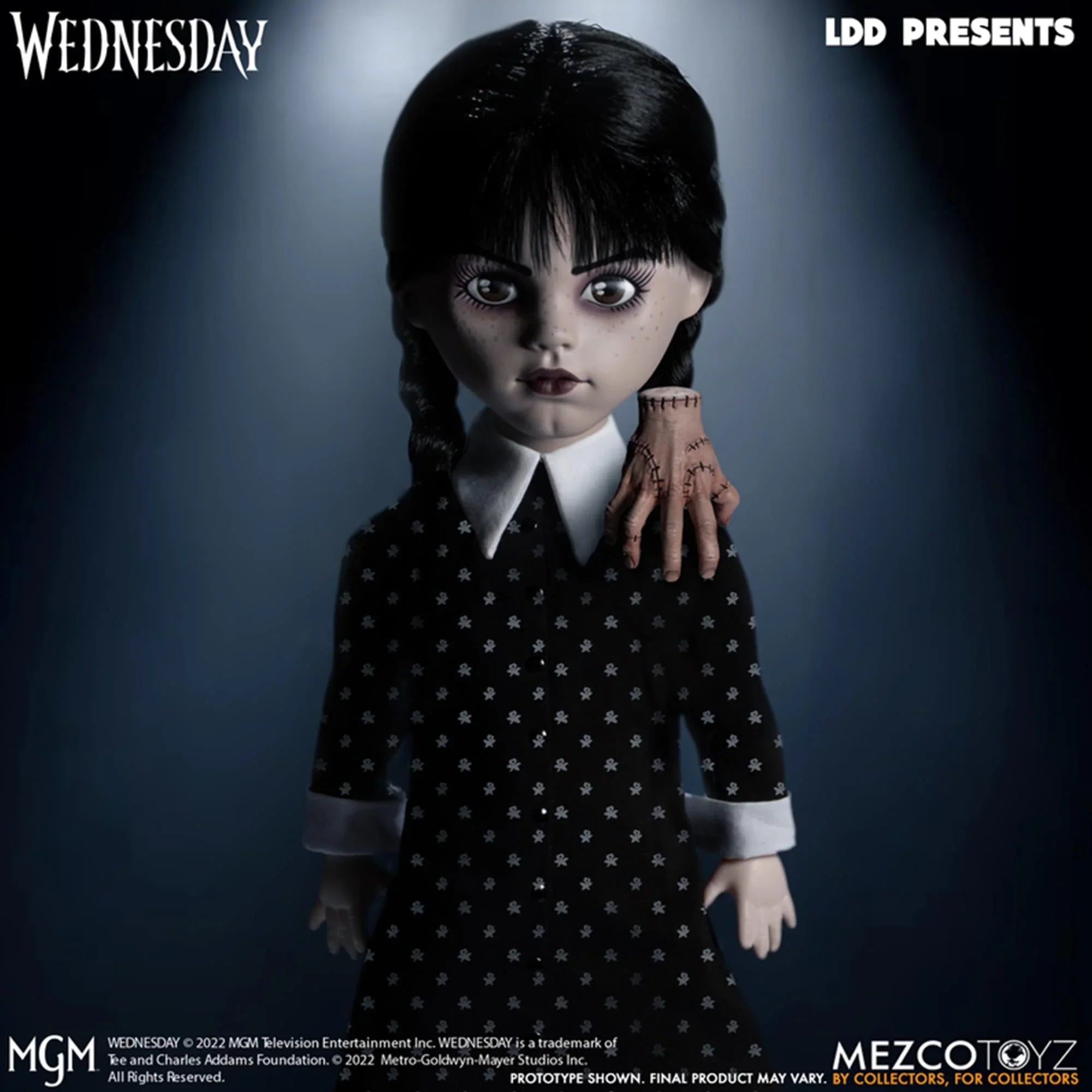 Presents Addams Wednesday Dolls Living Dead Doll LDD