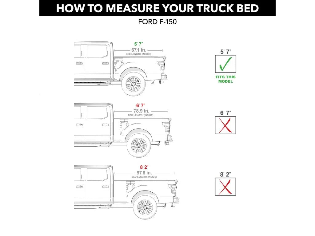 Cover F-150 Bed 2020 BAKFlip (67.1") with | 7" Hard 226329 by G2 Compatible 2015 Truck Folding Tonneau | Bed BAK 5' - Ford RealTruck