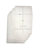 Year 10 Media AmClean Replacement Supply Pack) (4 AE Refills Comfort Pad 16x25 Filter