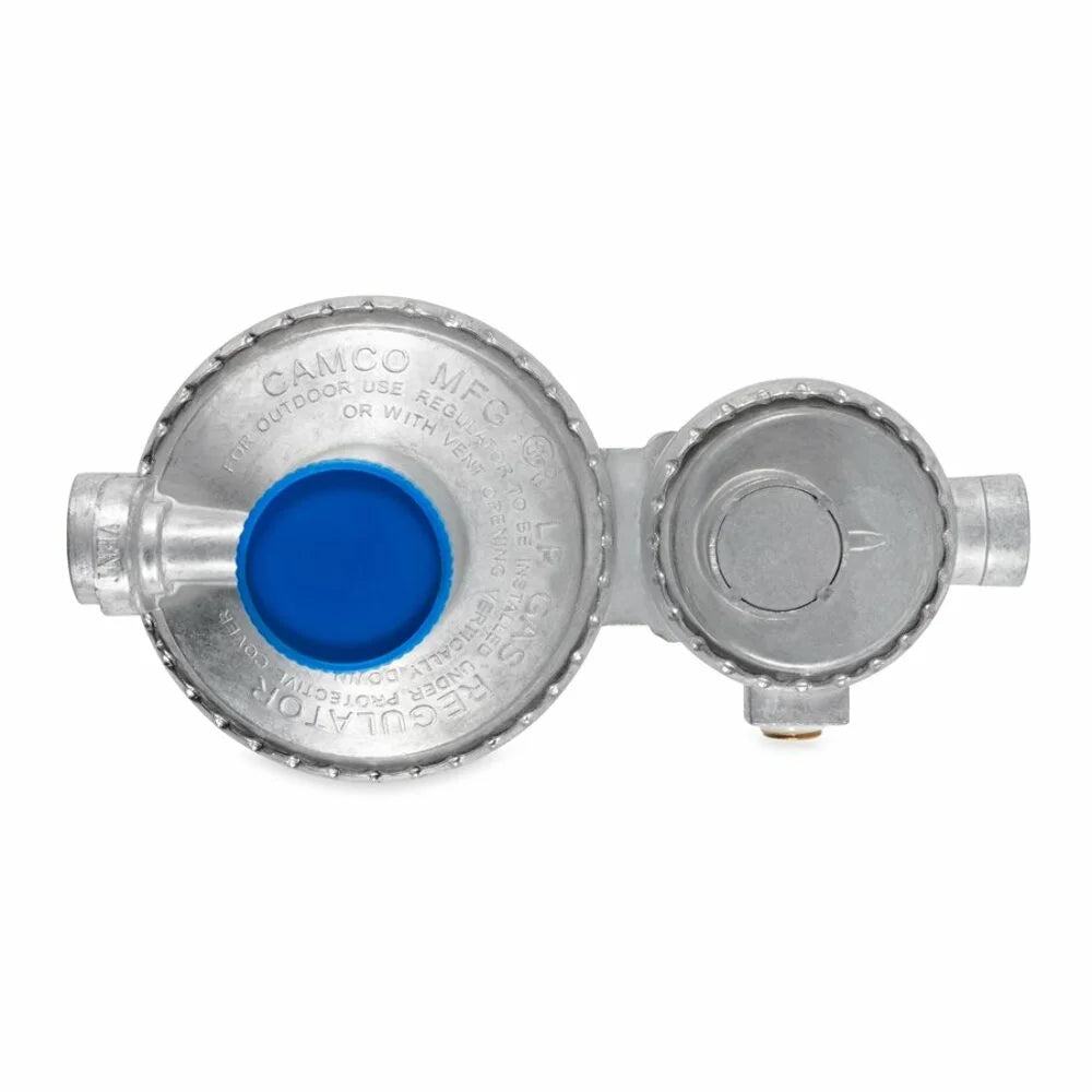 Silver (59313) - Regulator 2-Stage Vertical Propane RV Camco