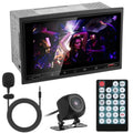 Universal Fab & FM Fresh Rear View Finds Audio in. Player Radio Car MP5 - Stereo 1080P Wireless 7 Control, Input Aux with Black Video USB Camera Remote Player Unisex