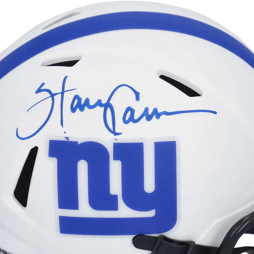 Eclipse New Speed Authentic Carson Riddell Harry Autographed Mini York Lunar Certified Fanatics Helmet - Alternate Giants