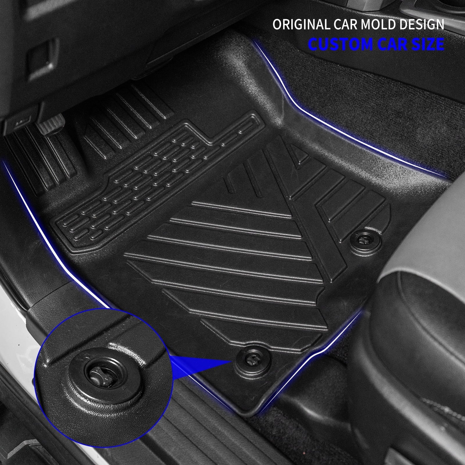 7 4Runner Mat Floor Accessories 2013-2023 Cargo Mats Cargo Liner Toyota Mat Fit Seats Trunk