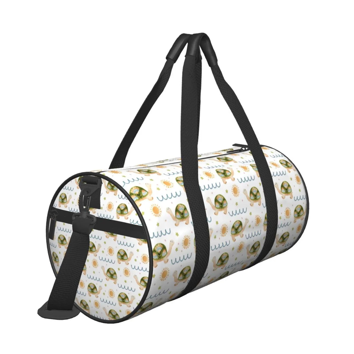 Turtle and Large Coaee Sea Sun Bag in Bag Basking Bag Capacity Sports Waterproof the with Pocket Travel Cylinder Gym Luggage Compartment