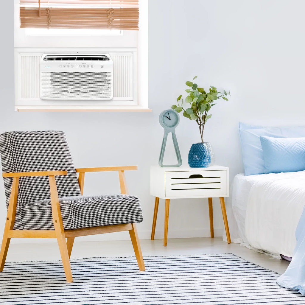 oxygen 8,000 Keystone with BTU Remote Inverter Mounted Window Conditioner Control