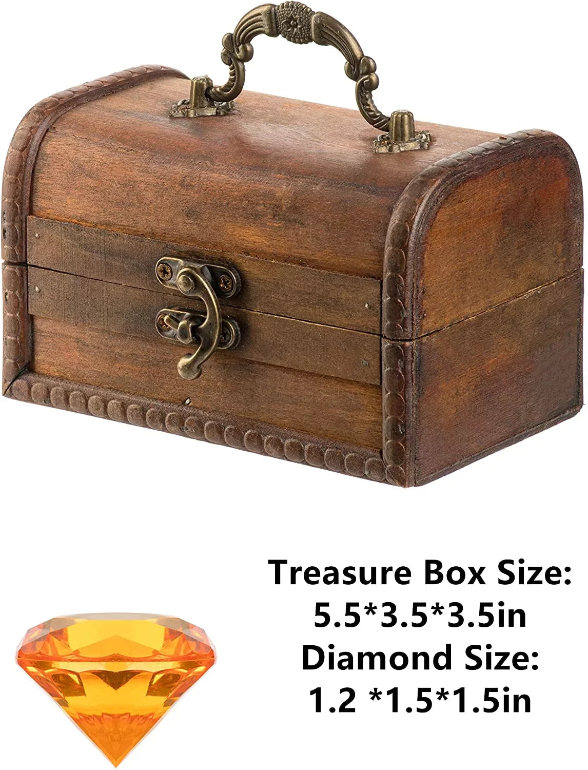 Dive Diving PUBGAMER Training Toy Pool Diamond Underwater Big Big Treasure Pirate Colorful Toy with Diving Chest Throw Gem Toy Swimming Gem Gift 15 Set Set Box