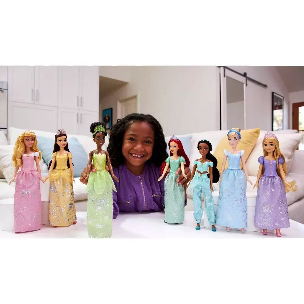 Sparkle Doll Story Disney Set Princess Gift 7-Pk Princess
