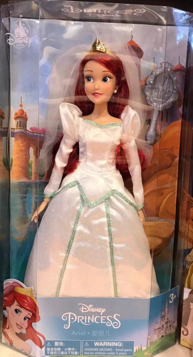 Brush Ariel Wedding Mermaid New Edition Disney Box New with Little w Doll Parks